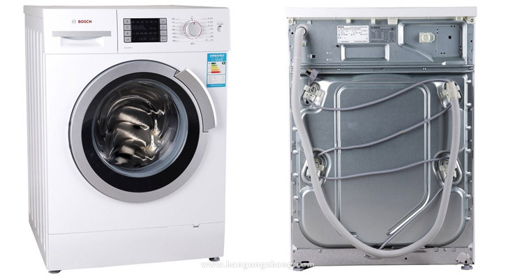 嘉定区博世洗衣机维修中心丨滚筒洗衣机在洗涤过程中显示过水位故障代码 怎样检修？